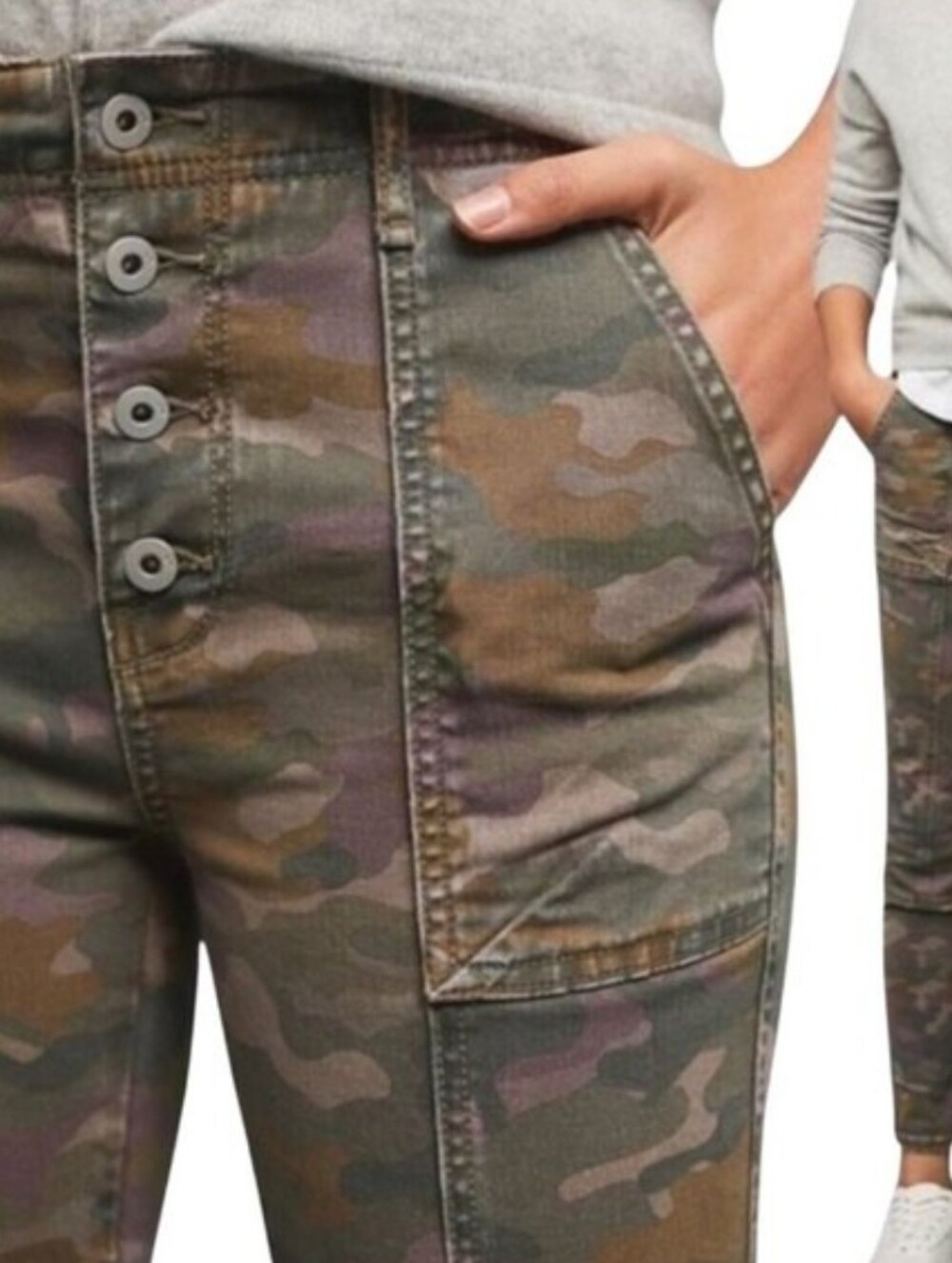 21. Anthropologie Jefferson Slim Utility Pants | 27 | Camo